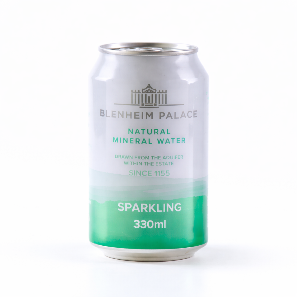 Blenheim Sparkling Canned Water 300ml – Case of 24